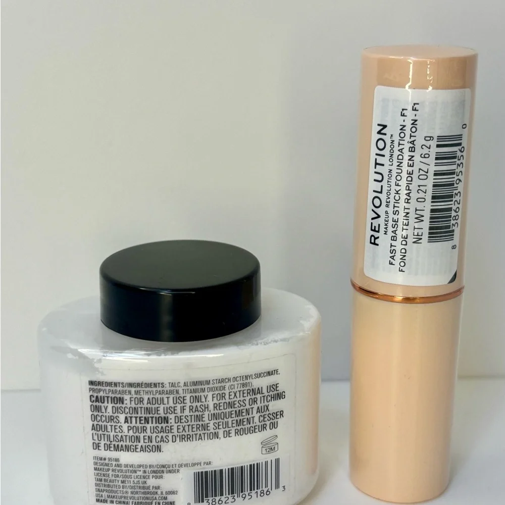 Revolution Makeup Bundle for Light Skin + Lip Gloss - All New, Sealed!
